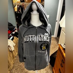 Gray Hoodie with Mutt Lynch’s Graphic
